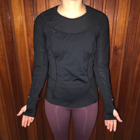 lululemon athletica Tops - 🍋Lululemon black long sleeve
